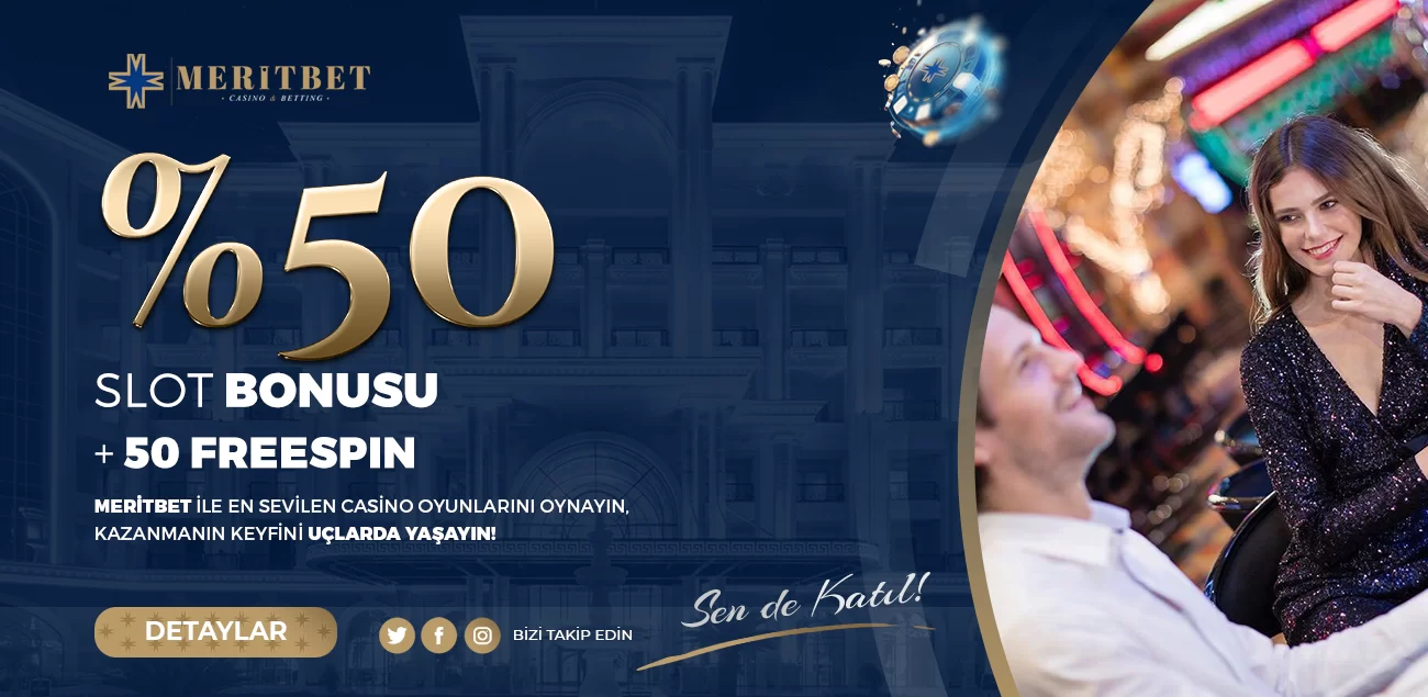%50 Slot Bonusu +50 Freespin